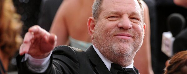 Produtor de Hollywood Harvey Weinstein na cerimônia do Oscar. 22 de fevereiro de 2015. - Sputnik Brasil