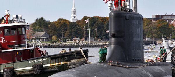 Submarino USS New Hampshire, um dos modelos de classe Virginia da Marinha dos EUA - Sputnik Brasil