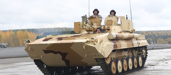 Blindado de reconhecmento PRP-4 Argus Blindado de reconhecmento PRP-4 Argus - Sputnik Brasil