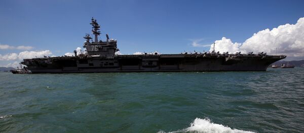 Porta-aviões Ronald Reagan dos EUA Porta-aviões Ronald Reagan dos EUA - Sputnik Brasil