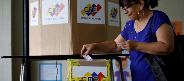 Eleições de governadores na Venezuela, 15 de outubro de 2017 - Sputnik Brasil