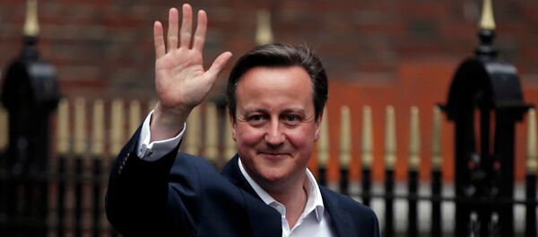 Ex-primeiro ministro britânico David Cameron Ex-primeiro ministro britânico David Cameron - Sputnik Brasil