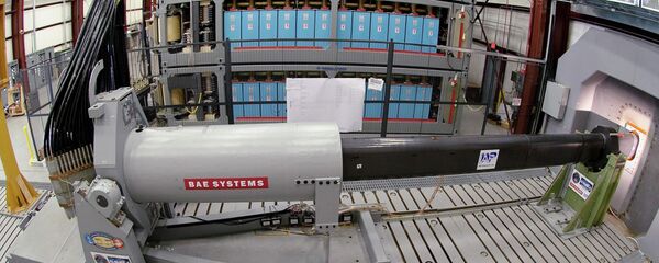 Canhão eletromagnético - Sputnik Brasil