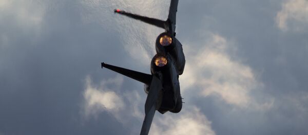 F-15 da Força Aérea israelense, foto de arquivo - Sputnik Brasil
