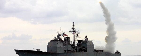 Lançamento de míssil Tomahawk (foto de arquivo) - Sputnik Brasil