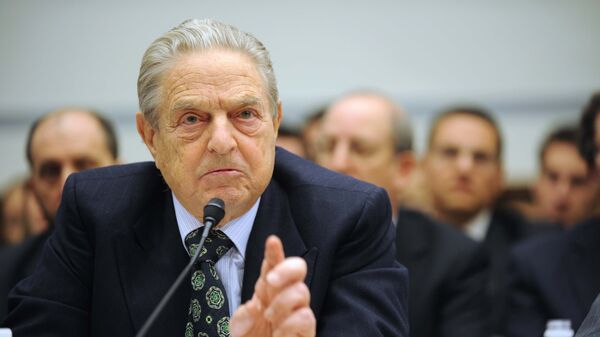 George Soros testemunhando no Capitólio em Washington - Sputnik Brasil