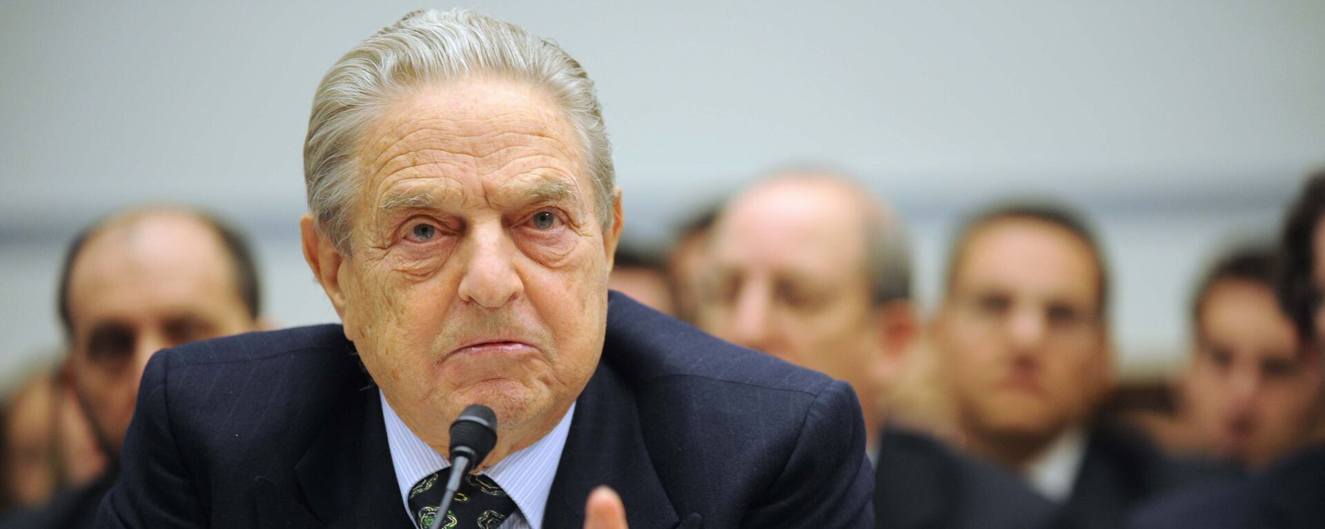 George Soros testemunhando no Capitólio em Washington - Sputnik Brasil, 1920, 04.01.2025