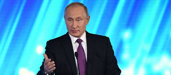 presidente russo, Vladimir Putin, participa do Clube Valdai presidente russo, Vladimir Putin, participa do Clube Valdai - Sputnik Brasil