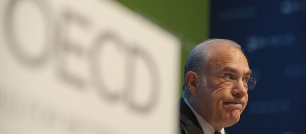 O mexicano José Ángel Gurria preside a organização criada em 1961 - Sputnik Brasil