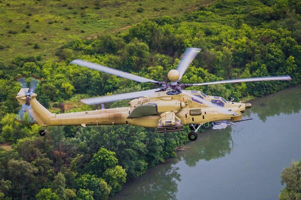 Helicóptero de ataque russo Mi-28UB Helicóptero de ataque russo Mi-28UB - Sputnik Brasil