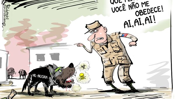 Quando seu cachorro jihadista não lhe obedece - Sputnik Brasil