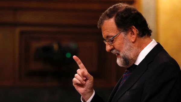 Mariano Rajoy, presidente do Governo espanhol, foto de arquivo - Sputnik Brasil