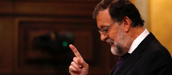 Mariano Rajoy, presidente do Governo espanhol, foto de arquivo - Sputnik Brasil