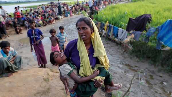 Refugiados rohingya em Mianmar - Sputnik Brasil