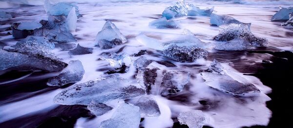 A superfície do mar congelada (imagem ilustrativa) - Sputnik Brasil