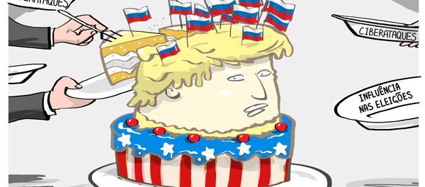 Norte-americanos, em qualquer situação, joguem a Rússia no meio - Sputnik Brasil