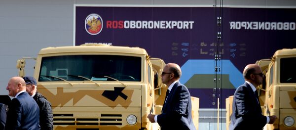 Empresa estatal de exportação de armamentos da Rússia, Rosoboronexport - Sputnik Brasil