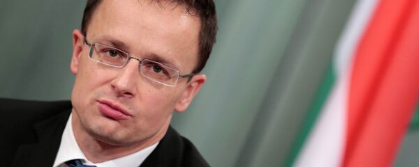 Peter Szijjarto, ministo das Relações Exteriores da Hungria Peter Szijjarto, ministo das Relações Exteriores da Hungria - Sputnik Brasil