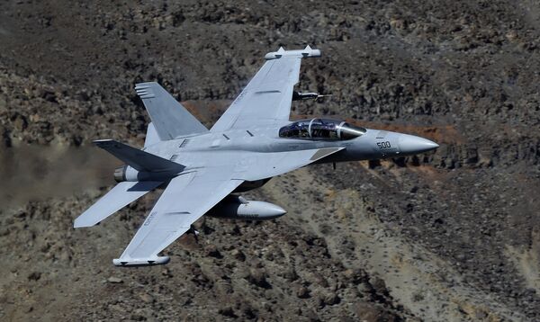 Avião EA-18G Growler Avião EA-18G Growler - Sputnik Brasil