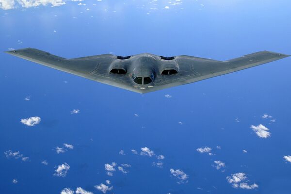 Bombardeiro norte-americano B-2 Spirit - Sputnik Brasil