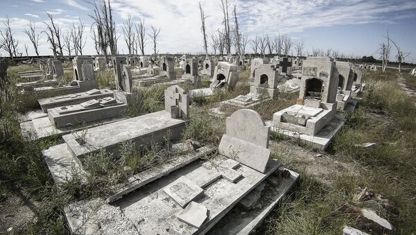 Um cemitério, imagem referencial - Sputnik Brasil