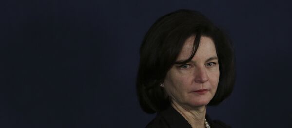 A procuradora-geral do Brasil, Raquel Dodge, durante a cerimônia da própria posse, em 18 de setembro de 2017 - Sputnik Brasil