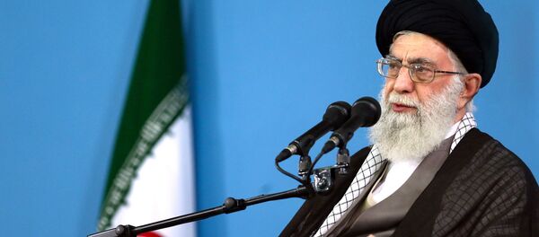 Líder supremo do Irã, aiatolá Ali Khamenei, foto de arquivo - Sputnik Brasil