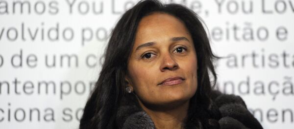 Isabel dos Santos, filha do ex-presidente de Angola José Eduardo dos Santos - Sputnik Brasil