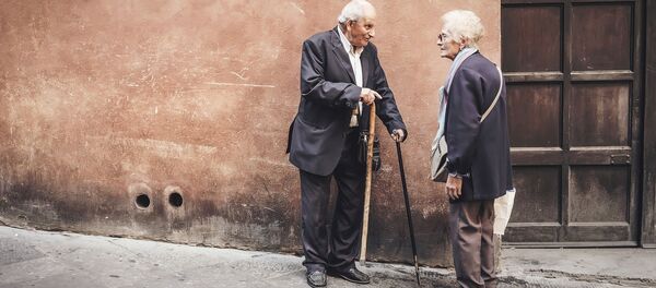 Pessoas de idade avançada - Sputnik Brasil