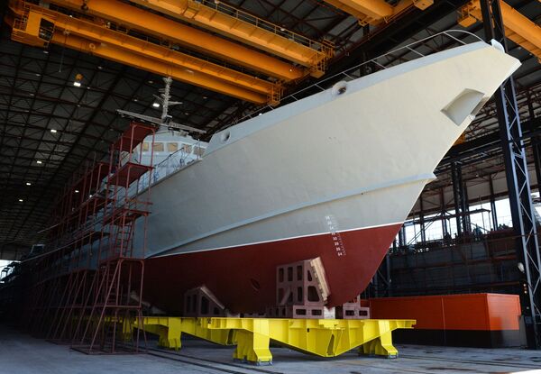 Ágeis e bem armados: Frota do Báltico russa receberá 6 navios equipados com sistemas Pantsir - Sputnik Brasil