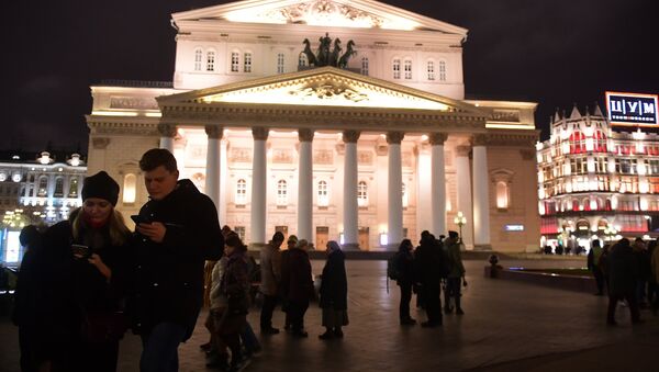 Teatro Bolshoi em Moscou - Sputnik Brasil