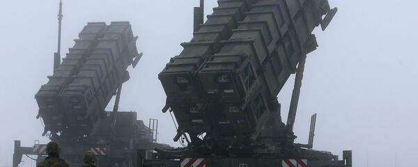 Sistema de mísseis americano Patriot, foto de arquivo - Sputnik Brasil