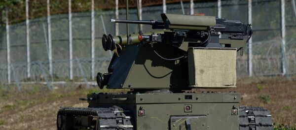 Sistema robótico russo Plataforma-M - Sputnik Brasil