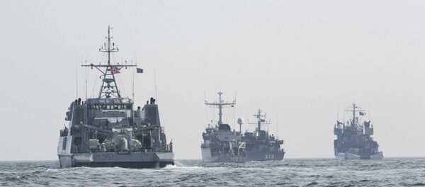 Navios de guerra da OTAN. - Sputnik Brasil
