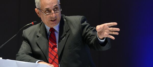 William Waack, jornalista da Rede Globo, durante evento em São Paulo - Sputnik Brasil