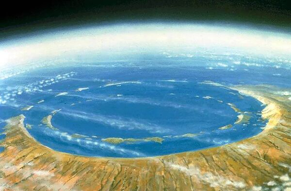 Cratera de Chicxulub no México - Sputnik Brasil