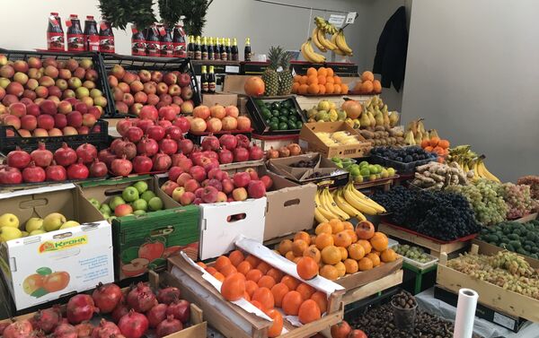 Frutas no mercado central de Rostov - Sputnik Brasil