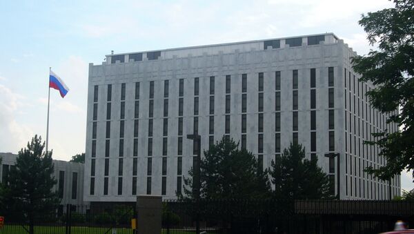 Embaixada russa em Washington, EUA - Sputnik Brasil