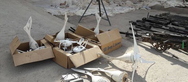 Armazéns de armas de terroristas encontrados em Deir ez-Zor - Sputnik Brasil