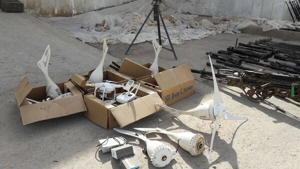 Armazéns de armas de terroristas encontrados em Deir ez-Zor - Sputnik Brasil