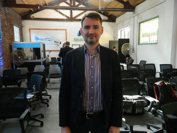 Oleg Arseniev, diretor da RITE, companhia de altas tecnologias que faz parte da corporação Rostec - Sputnik Brasil