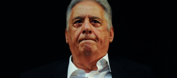 Fernando Henrique Cardoso em evento sobre política de drogas (foto de arquivo) - Sputnik Brasil