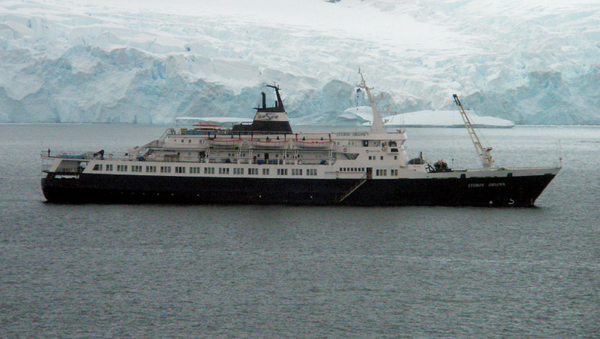 O navio russo MV Lyubov Orlova - Sputnik Brasil