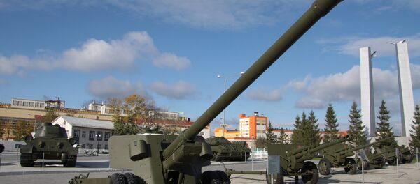 Сanhão soviética BS-3 no museu (foto de arquivo) - Sputnik Brasil