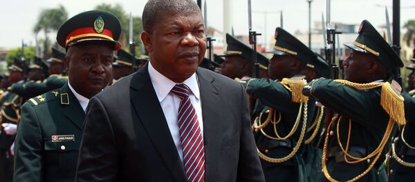 Presidente de Angola, João Lourenço, antes do seu primeiro pronunciamento presidencial em Luanda, 16 de outubro de 2017 - Sputnik Brasil