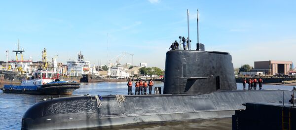 Submarino argentino ARA San Juan (foto de arquivo) - Sputnik Brasil