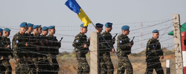 Tropas aerotransportadas ucranianas participam das manobras Tsentr 2011 (foto de arquivo) - Sputnik Brasil