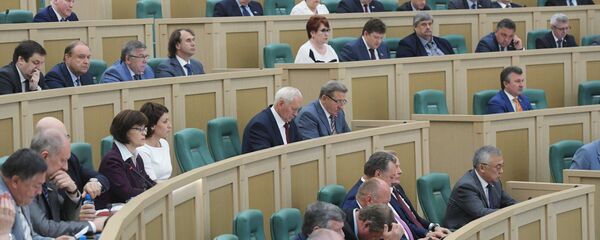 Sessão final da primavera do Conselho da Federação da Rússia - Sputnik Brasil