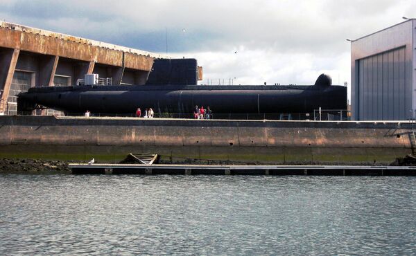 O submarino Minerve, desaparecido em 1968 - Sputnik Brasil