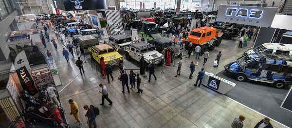Exibição de veículos em Moscou (imagem ilustrativa) Exibição de veículos em Moscou (imagem ilustrativa) - Sputnik Brasil
